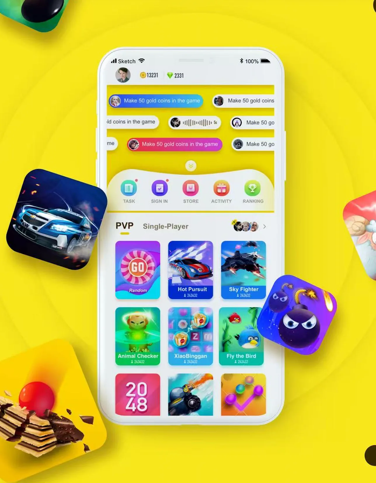 READY APP product design project by GNEMO Studio